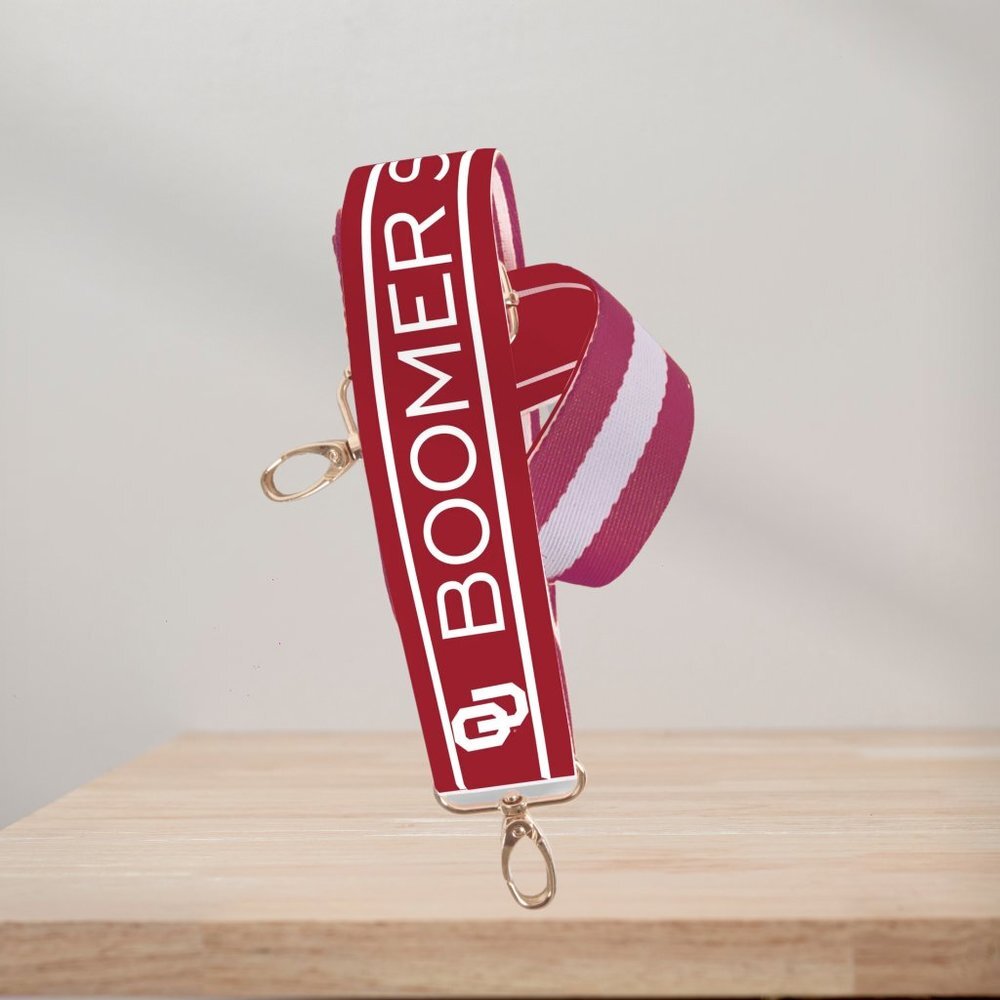 Oklahoma University Boomer Sooner Pattern Strap